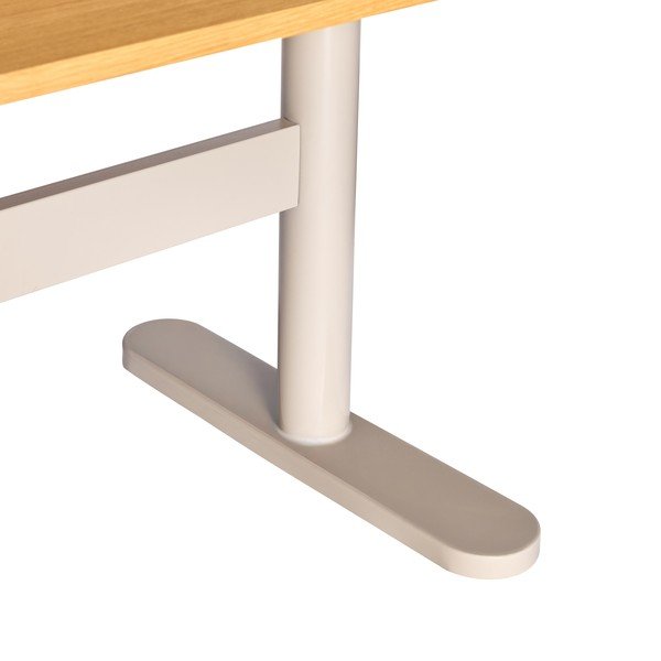 Scrivania con piano effetto rovere 90x190 cm Tona – Hübsch-image-4