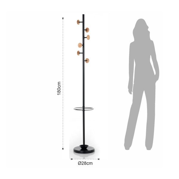 Appendiabiti nero Wells - Tomasucci-image-1