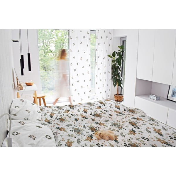 Tenda bianca in raso di cotone 110x250 cm Festive Car – Butter Kings-image-1