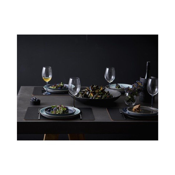 Piatto da dolce nero in gres ø 21 cm Gastro Grey/Grey – Bitz-image-1