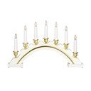 Decorazione luminosa natalizia di colore bianco-oro   Celine - Markslöjd