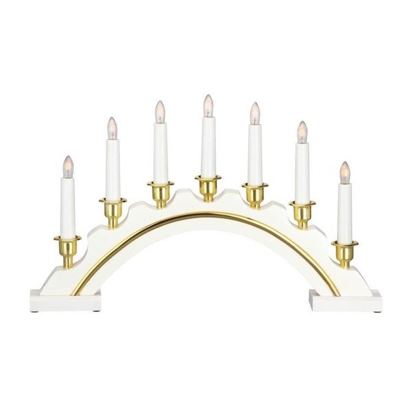 Decorazione luminosa natalizia di colore bianco-oro   Celine - Markslöjd