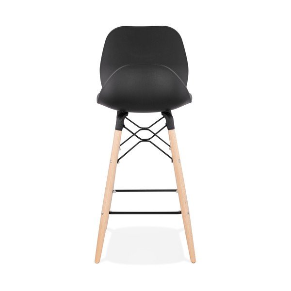 Mini sgabello da bar nero, altezza seduta 68 cm Marcel - Kokoon-image-4