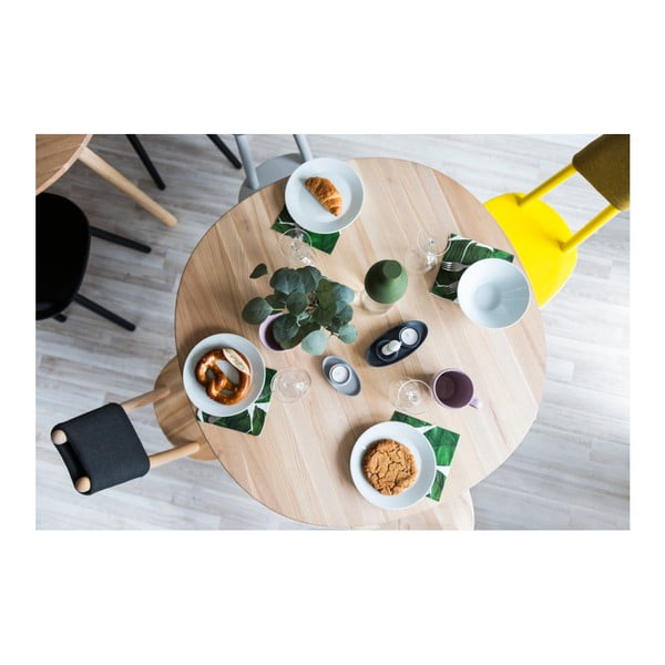 Tavolo da pranzo in legno massiccio naturale , ⌀ 90 cm Naïve - EMKO-image-4