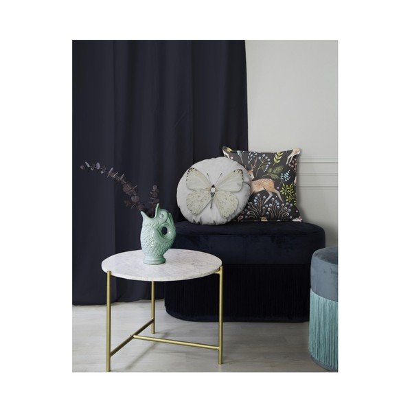 Cuscino in velluto Butterfly, ⌀ 45 cm - Velvet Atelier-image-2