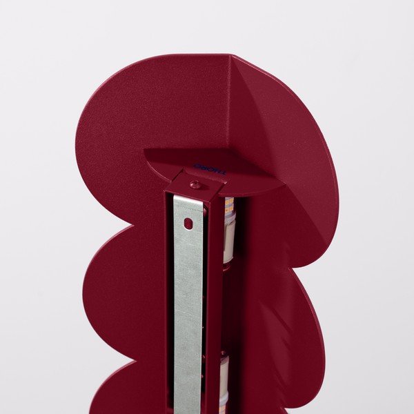 Lampada da parete burgundy in alluminio BISCUIT – Thoro-image-4