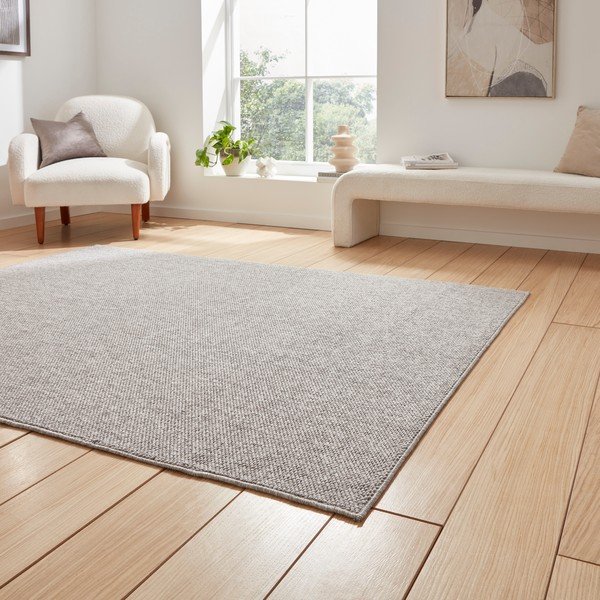 Tappeto grigio 200x290 cm Boucle – Think Rugs-image-2