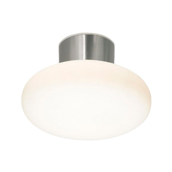 Lampada da soffitto in bianco-argento con paralume in vetro ø 14 cm Pippi - Markslöjd
