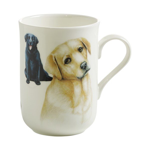 Hrnek z kostního porcelánu Maxwell & Williams Pets Labrador, 350 ml