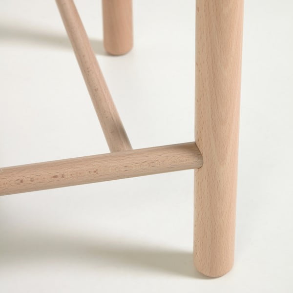 Lettino grigio Adara - Kave Home-image-1