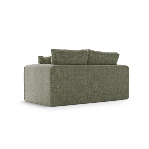 Divano verde allungabile 158 cm Lido – Micadoni -image-3