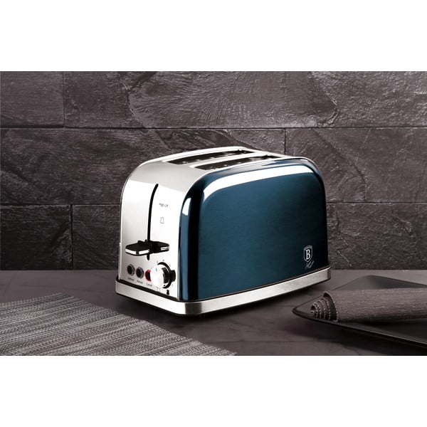 Tostapane blu Aquamarine Metallic Line - BerlingerHaus-image-1