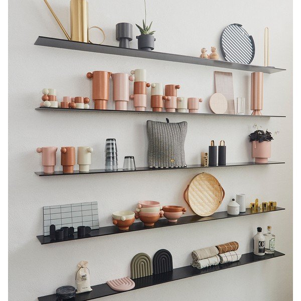 Ciotolina da portata rosa chiaro in porcellana Inka – OYOY Living Design-image-2