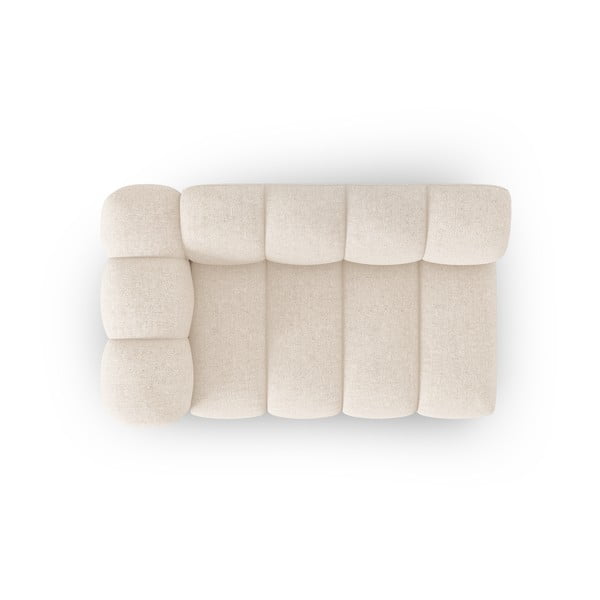 Divano componibile color crema (con penisola a sinistra) Lupine – Micadoni Home-image-3