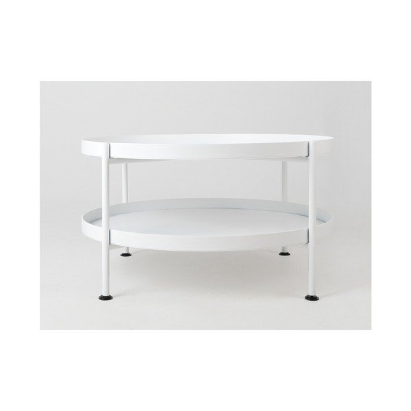 Tavolino bianco Custom Form Hanna, ⌀ 80 cm - CustomForm-image-2