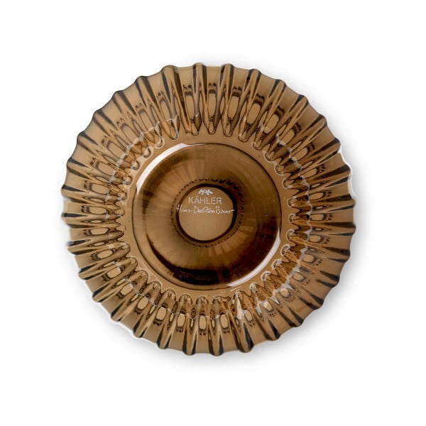 Vaso in vetro marrone fatto a mano Hammershøi - Kähler Design-image-3