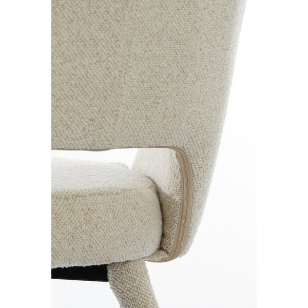Sedia da pranzo beige Djeslin - Light & Living-image-4