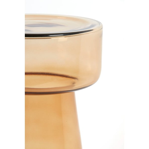 Tavolo rotondo in vetro ø 30 cm Dakwa - Light & Living-image-4