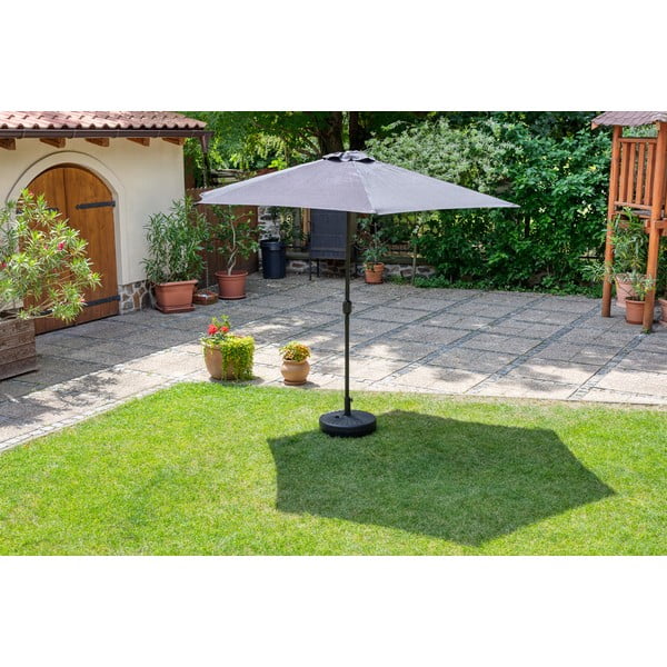 Ombrellone nero senza base , ø 300 cm Sun - Bonami Essentials-image-1