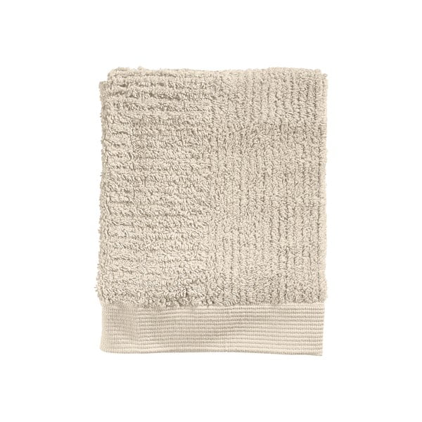 Asciugamano tipo terry beige in cotone 50x70 cm Classic – Zone