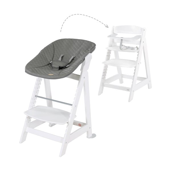 Sedia da pranzo bianca Luxe - Roba-image-1