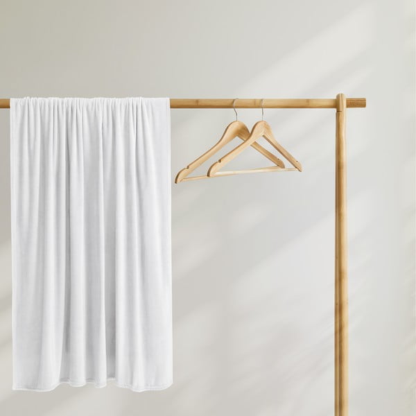 Coperta in microfibra bianca, 160 x 210 cm Mic - DecoKing-image-4