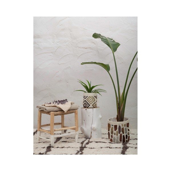 Set di 2 cestini decorativi Watercolor Geometric - Really Nice Things-image-1