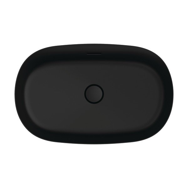Lavabo in ceramica nera opaca 60x38 cm Ipalyss - Ideal Standard-image-2