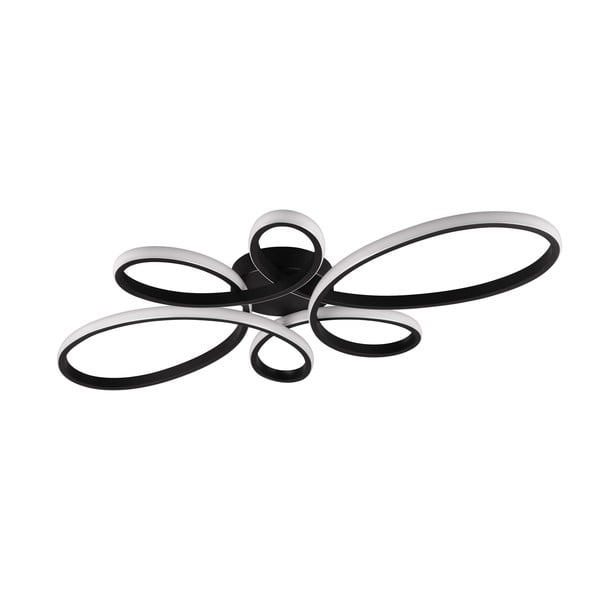 Plafoniera LED nera 45,5x83 cm Fly - Trio-image-3