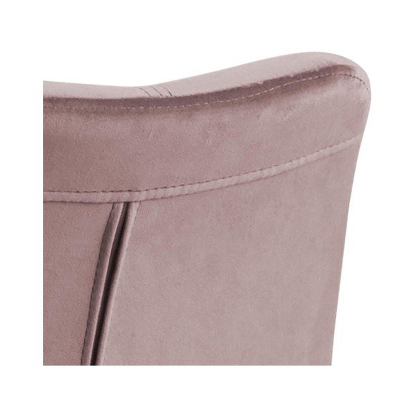 Sgabello da bar rosa cipria Dima - Actona-image-1