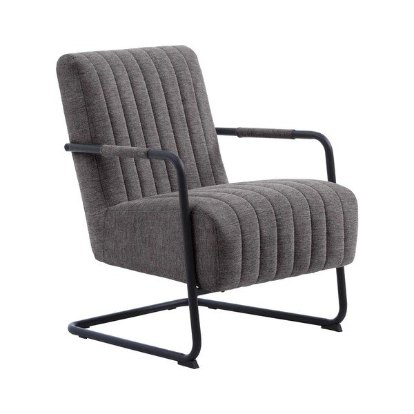 Poltrona in grigio scuro Trout – Unique Furniture