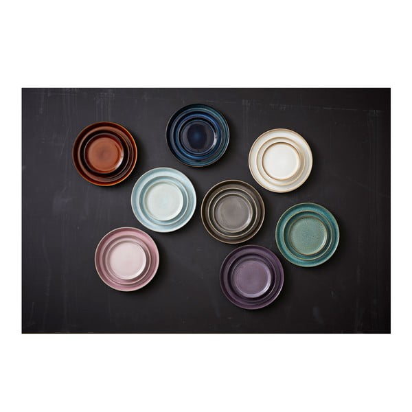 Piatto da dolce verde/nero in gres ø 17 cm Gastro Green/Black – Bitz-image-4