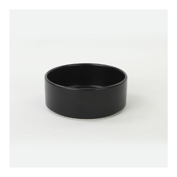 Set da portata in gres nero 6 pezzi ø 14 cm - Hermia-image-2