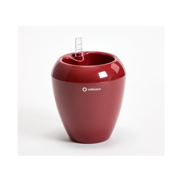 Vaso rosso autoinnaffiante Calimera Camay, ø 17 cm - Plastia