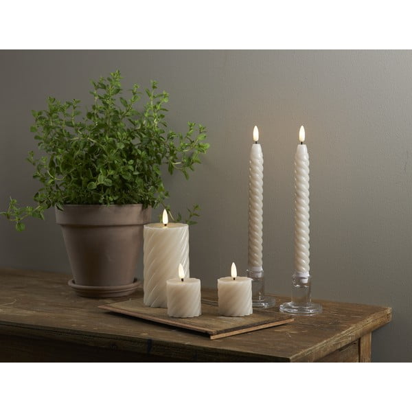 Candela LED (altezza 15 cm) Flamme Swirl - Star Trading-image-4