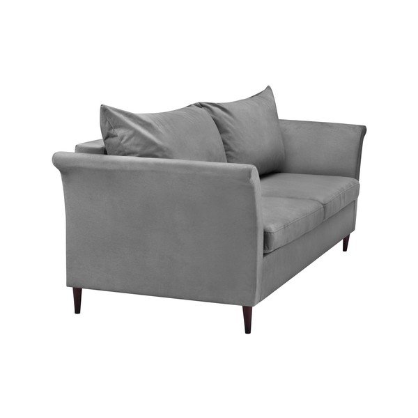 Divano letto grigio chiaro con contenitore Pivoine - Mazzini Sofas-image-3