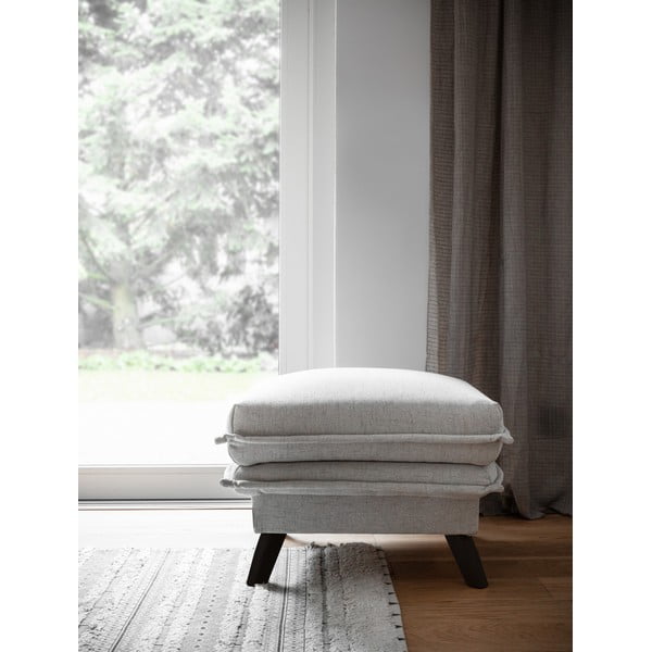 Pouf beige chiaro Charming Charlie - Miuform-image-1