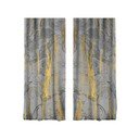 Tende in grigio-oro in set di 2 140x260 cm - Mila Home