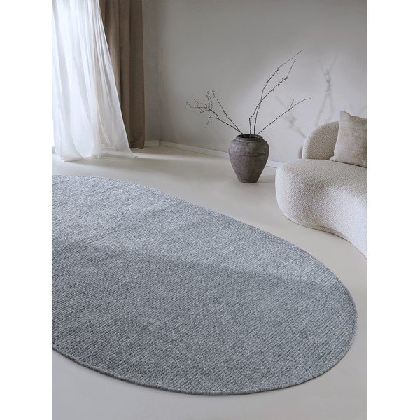 Tappeto grigio in lana tessuto a mano 160x230 cm Francois - Villeroy&Boch-image-1