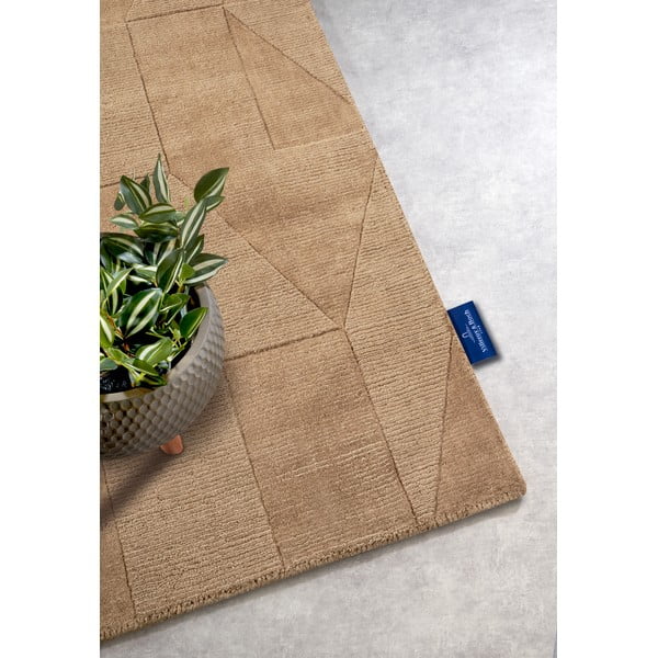 Passatoia beige in lana tessuta a mano 80x250 cm Ursule - Villeroy&Boch-image-2