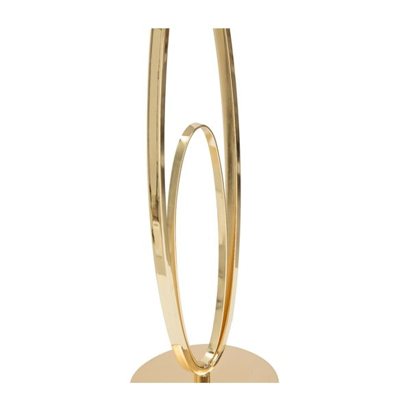 Lampada da tavolo bianca con design Glam dorato Flush - Mauro Ferretti-image-1