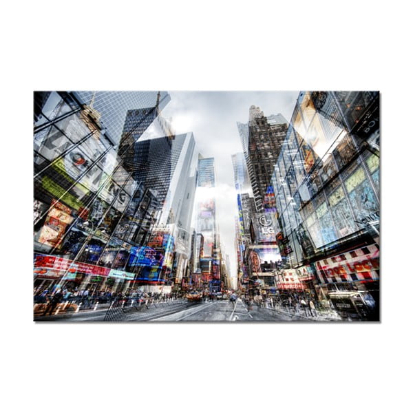 Immagine Glas Corona Time Square, 80 x 120 cm - Styler