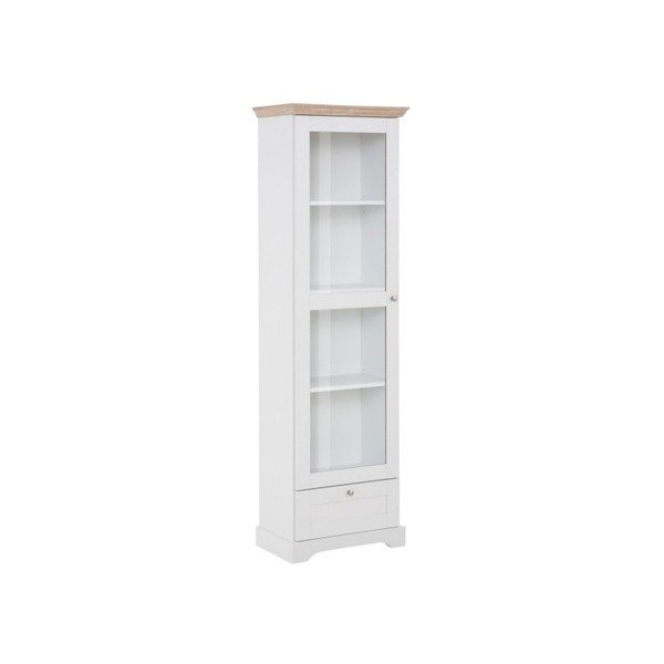 Vetrina in legno bianco Anika - Støraa-image-1