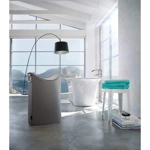 Cesto per biancheria Frisco beige, volume 65 l - Blomus-image-1