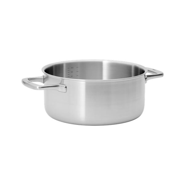 Casseruola in acciaio inox con coperchio incluso per induzione 4 l Lucca 3.0 – FABINI-image-3