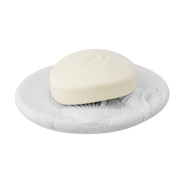 Dispenser di sapone in poliresina bianca Maloto - Wenko-image-2