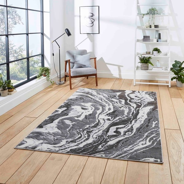 Tappeto grigio 170x120 cm Apollo - Think Rugs-image-1