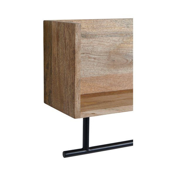 Mensola di colore naturale in mango massiccio 65 cm Sofie – Ellos Home-image-4