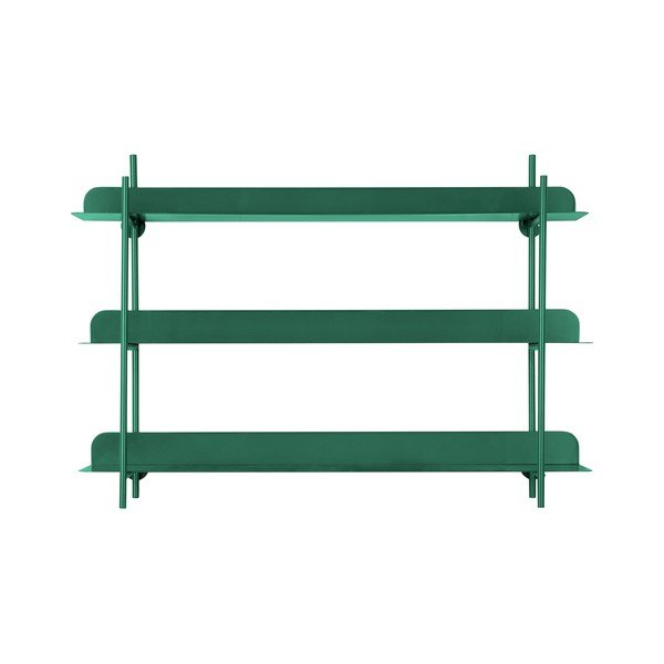 Mensola verde in metallo con ripiani multipli 60 cm Cool Retro – PT LIVING-image-2