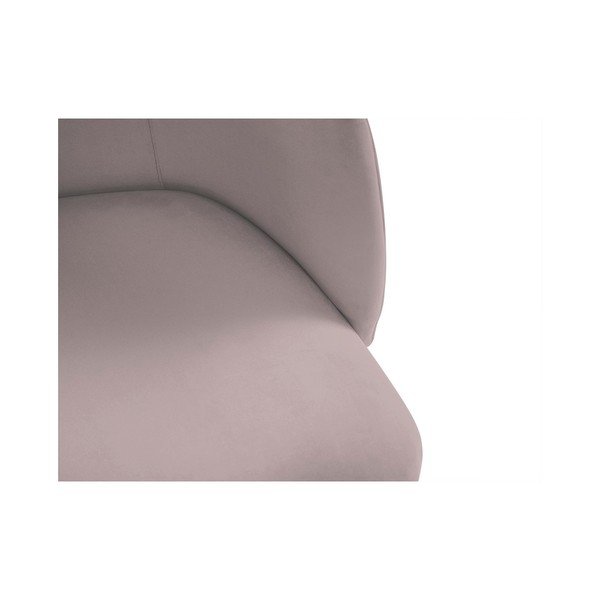 Sedia da pranzo rosa Soil con rivestimento in velluto Aurora - Windsor & Co Sofas-image-4